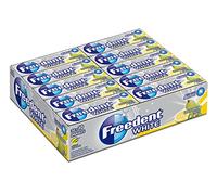 FREEDENT WHITE Chewing-Gum Sans Sucre Goût Fruit 30 Paquets 300 Dragées