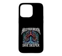 Freediver Scuba Hold Your Breath Dive Deeper Coque pour iPhone 15 Pro Max