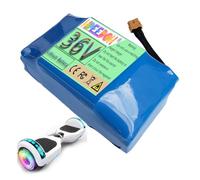 FREEDOH Batterie de Rechange Li-ION 36 V pour Scooter électrique (2,4 Ah, 3 Ah, 3,6 Ah, 4 Ah, 4,4 Ah) avec Chargeur pour Moteur 0-200 W,36v2.4ah
