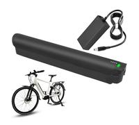 FREEDOH Batterie de Remplacement pour vélo électrique 36 V/48 V, Lithium-ION, 10,4 Ah, 12 Ah, 12,8 Ah, 13,6 Ah ou 14 Ah, avec Chargeur pour Moteur de 0 à 670 W.,48v12ah