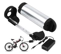 FREEDOH Batterie en Forme de Bouilloire 24 V, 36 V, 48 V, Li-ION, 8 Ah, 10 Ah, 12 Ah, 13 Ah, 15 Ah, 17,5 Ah, 18 Ah, pour Moteur de 0 à 850 W, avec Chargeur,24v15ah