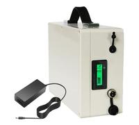 FREEDOH Batterie Lithium-ION 12 V, 24 V, Portable, 10 Ah, 15 Ah, 20 Ah, 25 Ah, 30 Ah, 40 Ah, pour Moteur 0-750 W, avec Chargeur,24v20ah