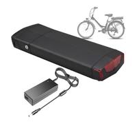 FREEDOH Batterie Lithium-ION 48 V pour vélo électrique, 36 V, 10,4 Ah, 13 Ah, 13,6 Ah, 15 Ah, 17 Ah, pour Moteur 0-650 W, avec Chargeur,36v15ah