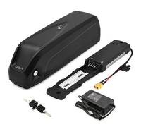 FREEDOH Batterie Lithium Rechargeable 36V, 48V, 52V, 8Ah, 10Ah, 13Ah, 15Ah, 17,5Ah, 18Ah, 21Ah, pour vélo électrique, avec Plaque inférieure à 4 Broches, Port USB et Chargeur.,Xt60 52v15ah