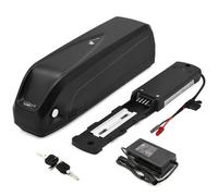 FREEDOH Batterie Lithium Rechargeable 36V, 48V, 52V, 8Ah, 10Ah, 13Ah, 15Ah, 17,5Ah, 18Ah, 21Ah, pour vélo électrique, avec Plaque inférieure à 4 Broches, Port USB et Chargeur.,Anderson 52v8ah