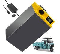 FREEDOH Batterie pour Tricycle 60 V Li-ION 60 V, 20 Ah, 22,5 Ah, 27 Ah, 31,5 Ah, 40 Ah, 50 Ah, 55 Ah, 58 Ah, avec Chargeur pour Moteur 0-3480 W,60v55ah