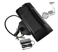 FREEDOH Batterie pour vélo électrique 36 V 10,4 Ah, 14 Ah, Batterie Lithium-ION 48 V 10,5 Ah pour kit de Conversion Moteur 370 W/500 W avec Chargeur,36v14ah