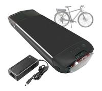 FREEDOH Batteries au Lithium 48 V et 36 V pour Rack, de 10 Ah, 12 Ah, 14 Ah, 15 Ah et 17,5 Ah, avec Chargeur pour Moteur de 0 à 700 W.,48v12ah