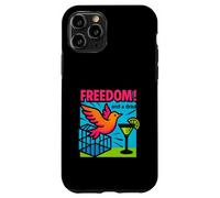 Freedom and A Drink Divorce Funny Divorce Party Women Coque pour iPhone 11 Pro