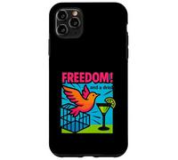 Freedom and A Drink Divorce Funny Divorce Party Women Coque pour iPhone 11 Pro Max
