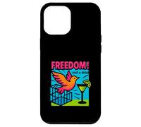 Freedom and A Drink Divorce Funny Divorce Party Women Coque pour iPhone 12 Pro Max
