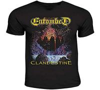 FREEDOM.DRRUI Entombed Clandestine Death Metal T-Shirt Size Black M