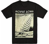 FREEDOM.DRRUI Men's MOLCHAT DOMA ETAZHI T-Shirt Black M