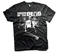 FREEDOM.DRRUI Shaun of The Dead Mens Ukraine T Shirt Black L