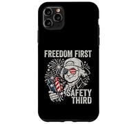 Freedom First Safety Troisième John Adams Funny 4 Juillet Coque pour iPhone 11 Pro Max