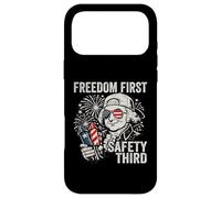 Freedom First Safety Troisième John Adams Funny 4 Juillet Coque pour iPhone 17 Pro Max