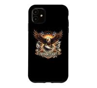 Freedom Flight Disc Golf American Eagle USA Patriotic Coque pour iPhone 11