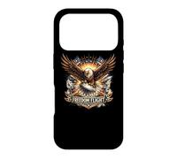 Freedom Flight Disc Golf American Eagle USA Patriotic Coque pour iPhone 17 Pro