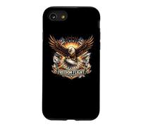 Freedom Flight Disc Golf American Eagle USA Patriotic Coque pour iPhone SE (2020) / 7/8