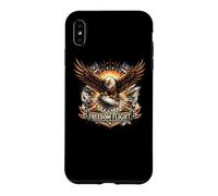 Freedom Flight Disc Golf American Eagle USA Patriotic Coque pour iPhone XS Max