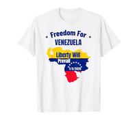 Freedom for Venezuela Support and Stand with Venezuela T-Shirt