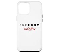 Freedom Isn't Free - Minimal Design Conservative (White) Coque pour iPhone 12 Pro Max