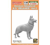 Freedom Model Kits - German Shepherd K-9 "Relaxed" Vol.2maquette Figurine German Shepherd K-9 "Relaxed" Vol.2 Freedom Model Kits616008 1:16 Figurine Miniature