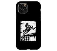 Freedom Motoneige Rider Extreme Winter Art Coque pour iPhone 11 Pro