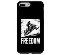 Freedom Motoneige Rider Extreme Winter Art Coque pour iPhone 7 Plus/8 Plus