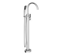Freedom O mitigeur de baignoire sur pied avec flexible et douchette à main, chrome (X070424)