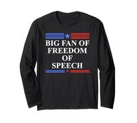 Freedom of Speech Protest Big Fan of Free Speech Free Press Manche Longue