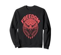 Freedom Pygargue à tête Blanche - Amant Patriotique américain de la liberté Sweatshirt