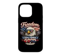 Freedom Still Looks Eagle Patriotic Est 1776 Juillet 4 Coque pour iPhone 14 Pro Max