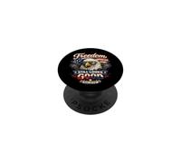 Freedom Still Looks Eagle Patriotic Est 1776 Juillet 4 PopSockets PopGrip Adhésif