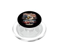 Freedom Still Looks Eagle Patriotic Est 1776 Juillet 4 PopSockets PopGrip pour MagSafe
