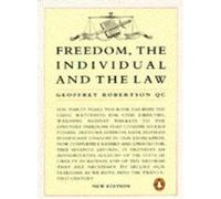Freedom, the Individual And the Law: New Edition(7th)