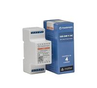 Freedompro DIN H Interrupteur Relais WiFi pour Lumières Intelligentes, Contrôle 4 Lumières, Compatible avec HomeKit, Matter, GoogleHome, Alexa, Compteur d'électrique, 110-240V, 20A, pour Panneau