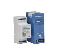 Freedompro Interrupteur intelligent Wi-Fi pour 2 volets, stores, module relais DIN H pour maison connectée compatible avec Matter, Apple HomeKit, Alexa, Google Home, 110-240 V 5 A, Panneau èlectrique