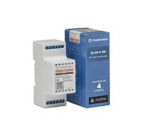 Freedompro interrupteur Wi-Fi intelligent pour 4 lampes et éclairage. Module relais DIN H pour maison connectée compatible avec Matter, Apple HomeKit, Alexa, Google, 12-24 V 5 A, Panneau èlectrique