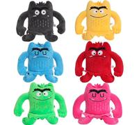 Freefire Peluche Monstre des Émotions, Ressources Émotionnelles pour Enfants, Set De 6 Peluches Bleu Triste Et Jaune Joyeux, pour Anniversaire Ou Déco Festive pour Enfants 3+, Filles.