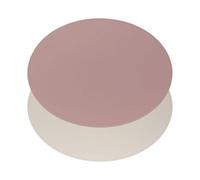 Freeform Duo Set de table ovale vieux rose/pierre