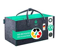 freegreen® GERMANY Sac de courses en bouteilles PET recyclées, 100 % durable et respectueux de l'environnement, d'innombrables utilisations comme panier à provisions, sac en feutre, panier à bois de