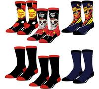 FREEGUN 39-42 Lot de 6 paires de chaussettes assorties, multicolore