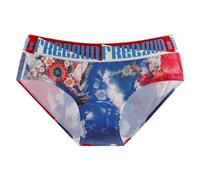 FREEGUN Boxer Culotte Shorties Femme (L, Pop Art Money)