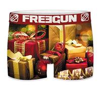 FREEGUN Boxer Enfant Collection de Noël (10-12 Ans, Cadeaux)