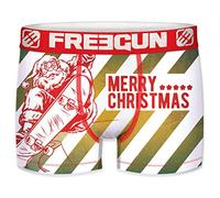 FREEGUN Boxer Enfant Collection de Noël (12-14 Ans, Père Noël Skate)