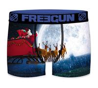 FREEGUN Boxer Enfant Collection de Noël (14-16 Ans, Père Noël Fly)