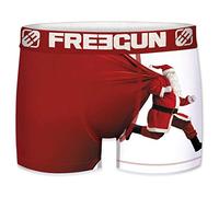 FREEGUN Boxer Enfant Collection de Noël (14-16 Ans, Père Noël Run)