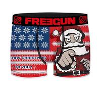 FREEGUN Boxer Enfant Collection de Noël (8/10 Ans, USA)