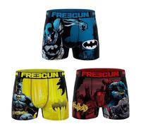 FREEGUN Boxer Enfant DC Comics Batman Justice League (10-12 Ans, Pack de 3 DC24)